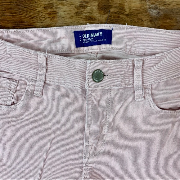 Pale Pink Corduroy Pants - Picture 2 of 3